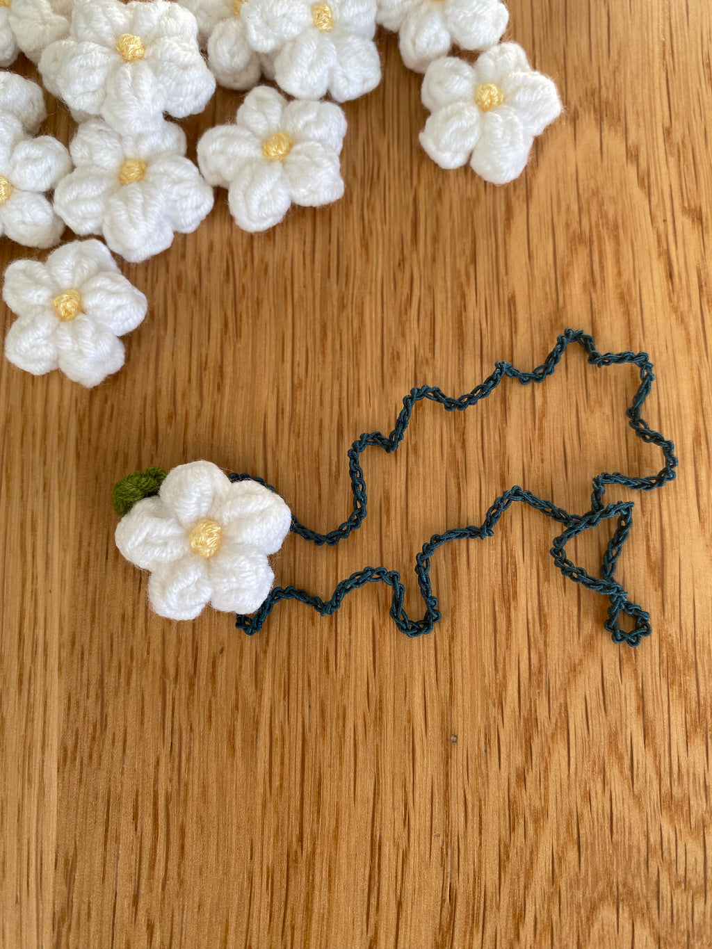 Crochet Bookmarks - Classic Flower