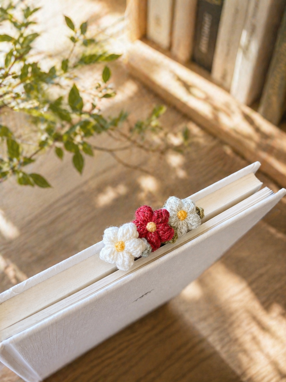 Crochet Bookmarks - Petite Flower