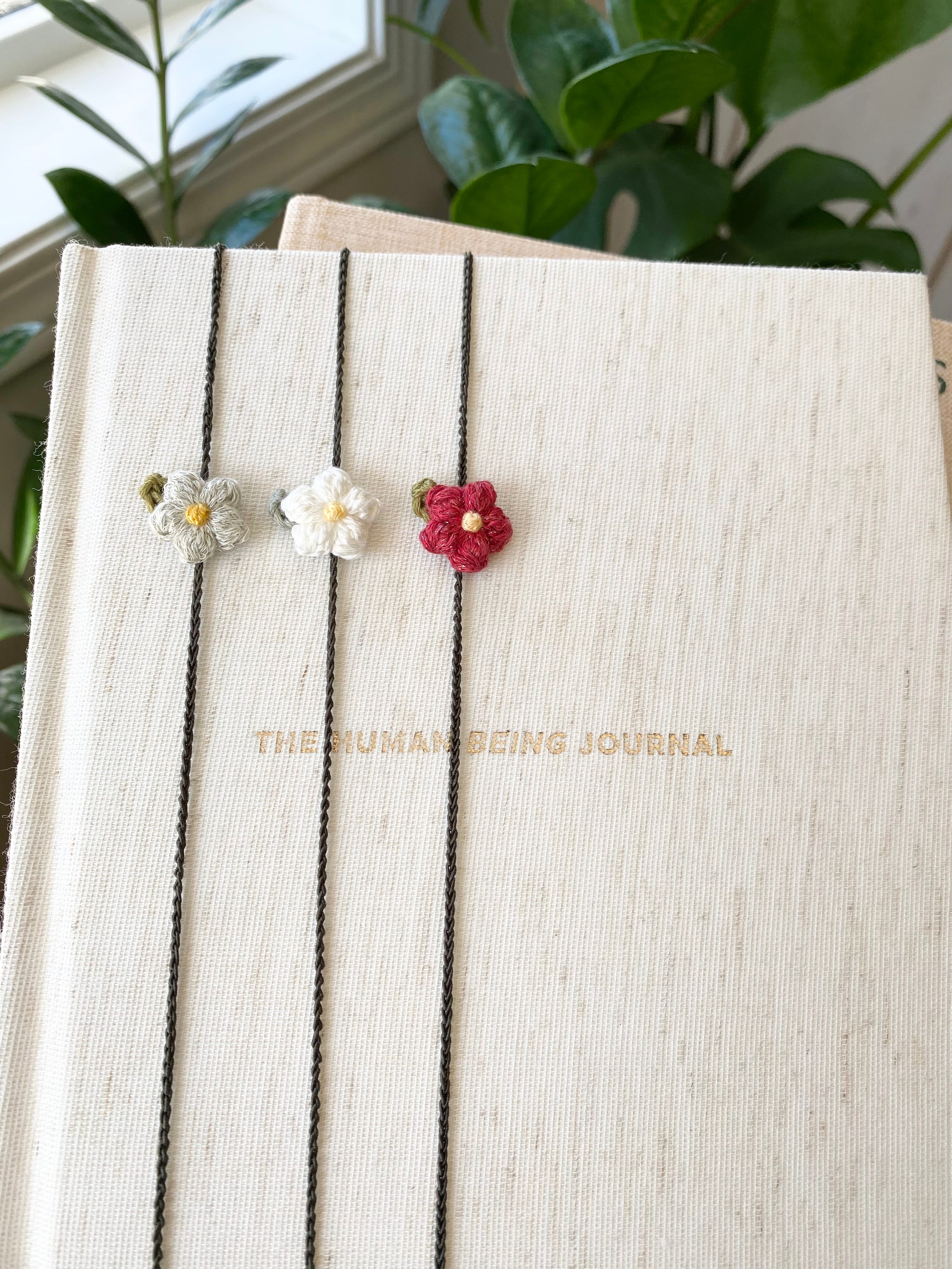 Crochet Bookmarks - Petite Flower