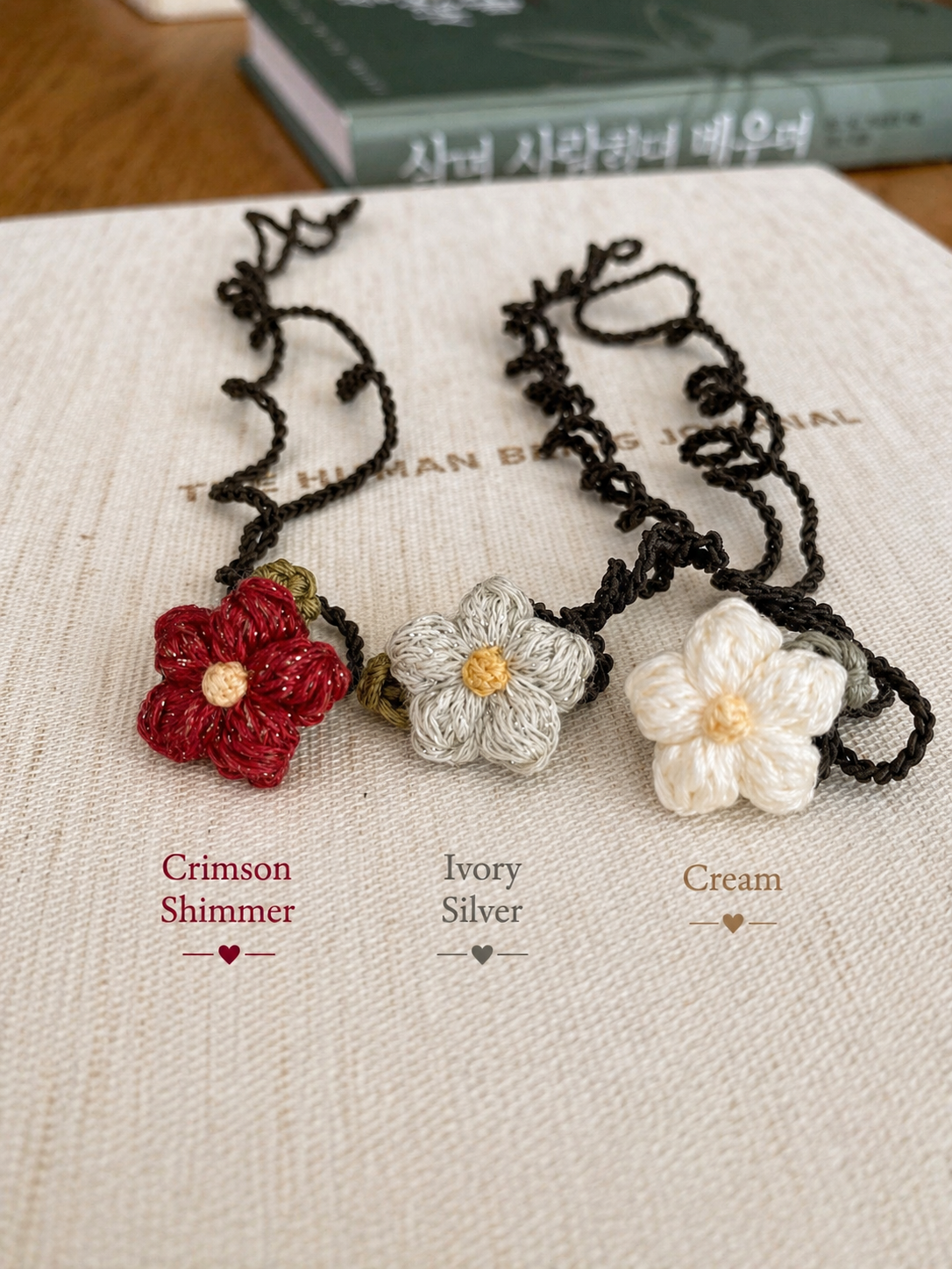 Crochet Bookmarks - Petite Flower